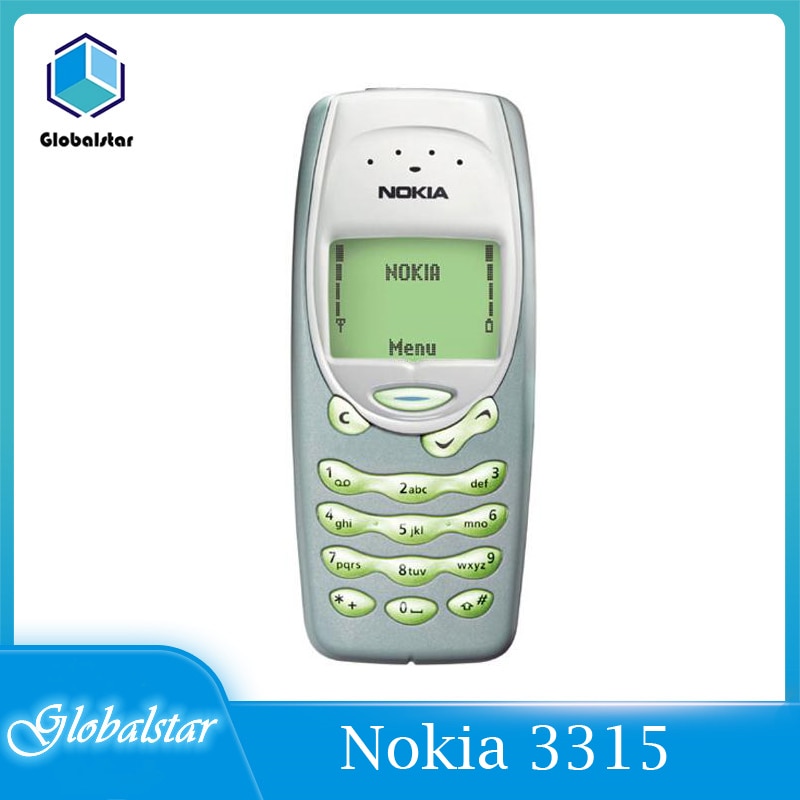 Nokia 3315 refurbished mobile phones Original Unlocked GSM Tri-Band Camera Bluetooth Smartphone Cell Phone Free shipping