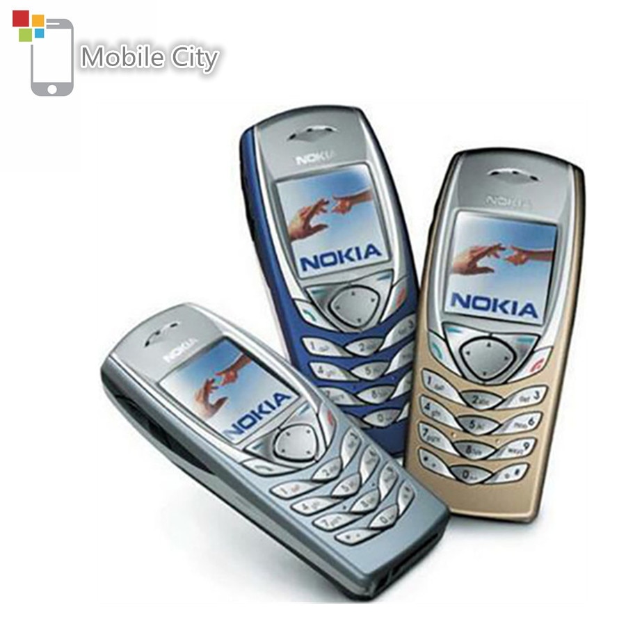 Used Nokia 6100 Cell Phone 2G GSM 900/1800 Support Multi-Language Refurbished Unlocked Mobile Phone