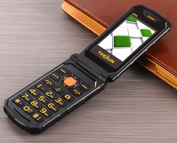 original G800 Russian keyboard button 2.4" flip cheap mobile phone gsm phones Senior China dual standard Cell Phones TKEXUN