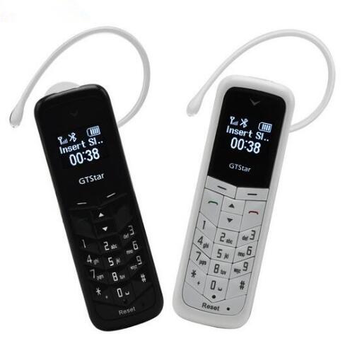 BM50 Bluetooth Mini Mobile Phone Bluetooth Dialer Universal Mini Headphone Cell Phone 0.66 Inch With GSM Network H-mobile