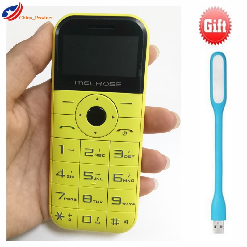 New Melrose C1 2500mAH as Power Bank Long Standby 1.7" Mini Mobile Phone With Flashlight And Russian Keyboard Rugged Cell Phones