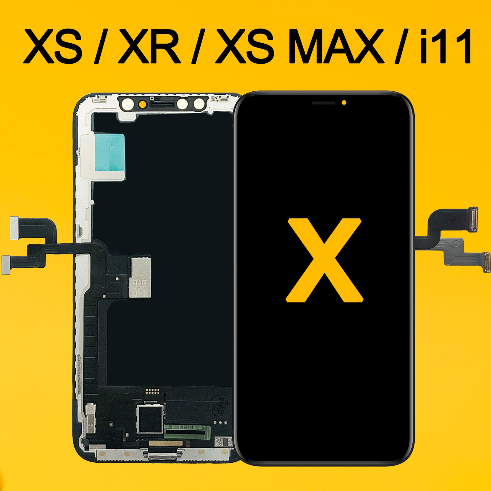 AAA For iPhone X OLED LCD Display For IPhone XS XR MAX Inell LCD 11 Touch Screen Digitizer Replacement Assembly Parts OEM OLED