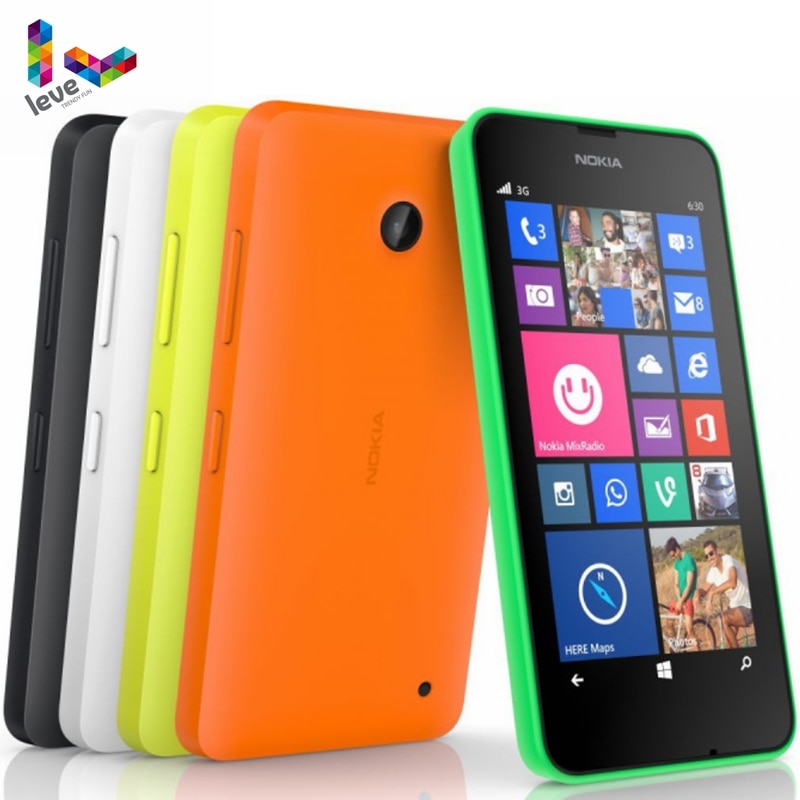 Nokia Lumia 635 Original Cell Phone Windows OS 4.5" Quad Core 8G ROM 5.0MP WIFI GPS 4G LTE Unlock Mobile Phone
