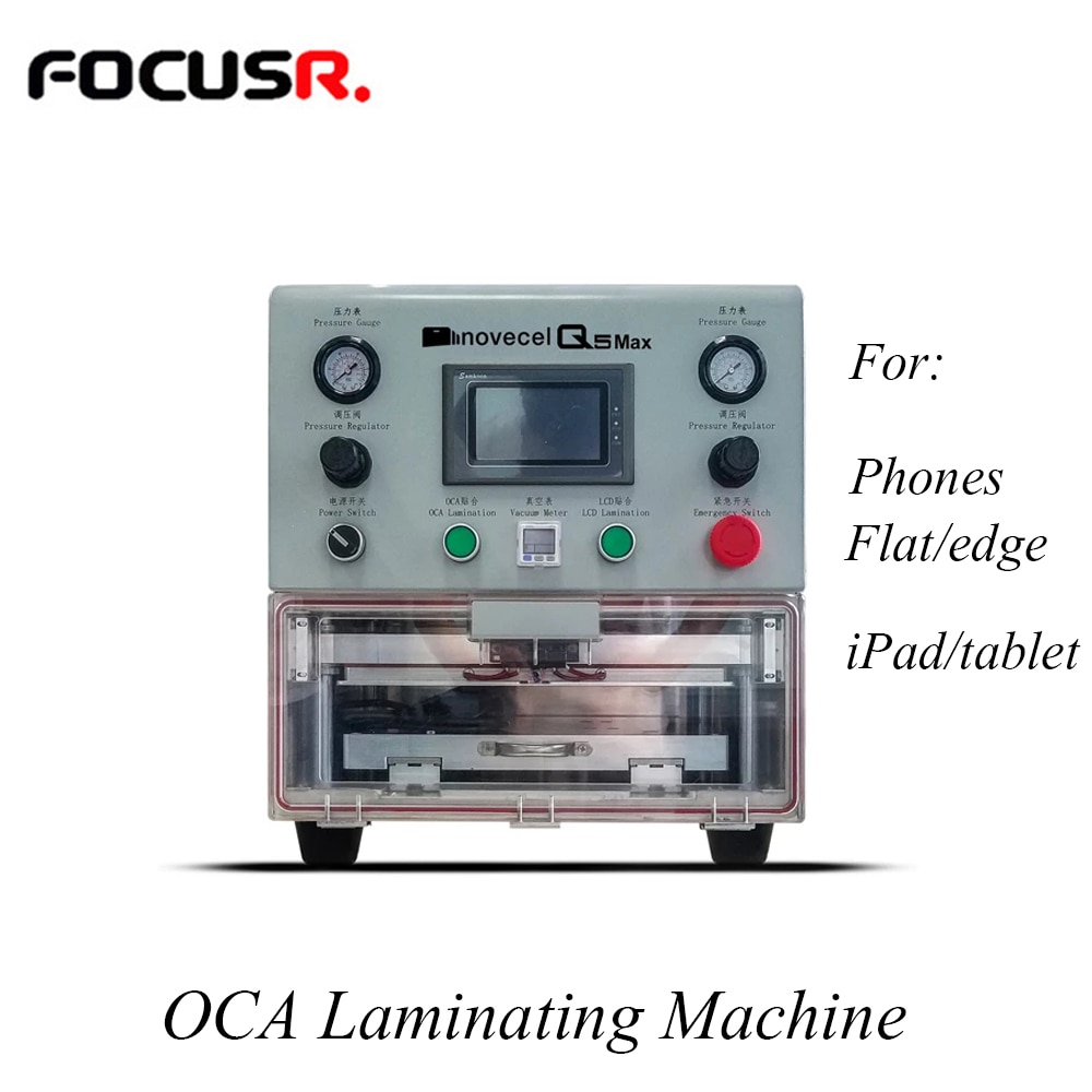 13inch Tablet OCA Laminating Machine LCD Screen OCA Laminator For iPhone For iPad For Samsung Galaxy Compatible With All Molds