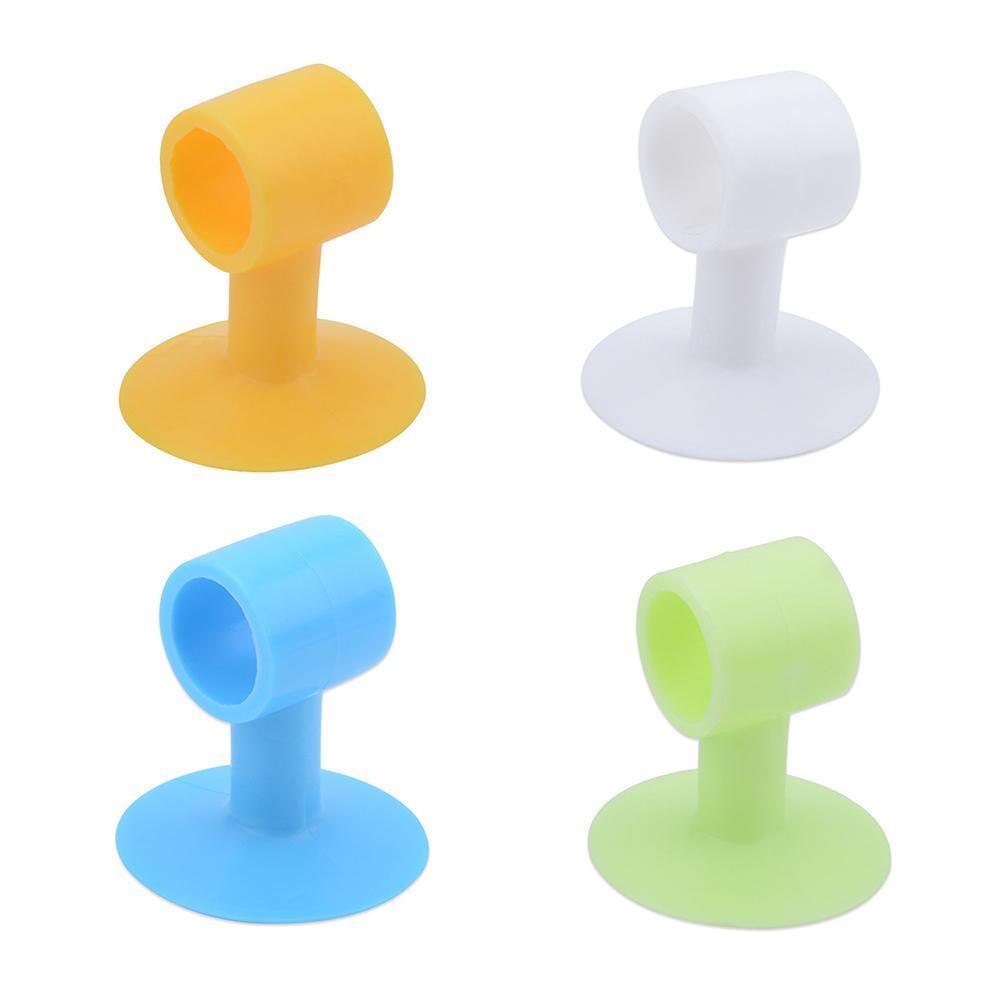 Multifunctional suction cup silicone self-adhesive hidden stopper phone protector sticker ho door non-drilling wall stopper V6O8