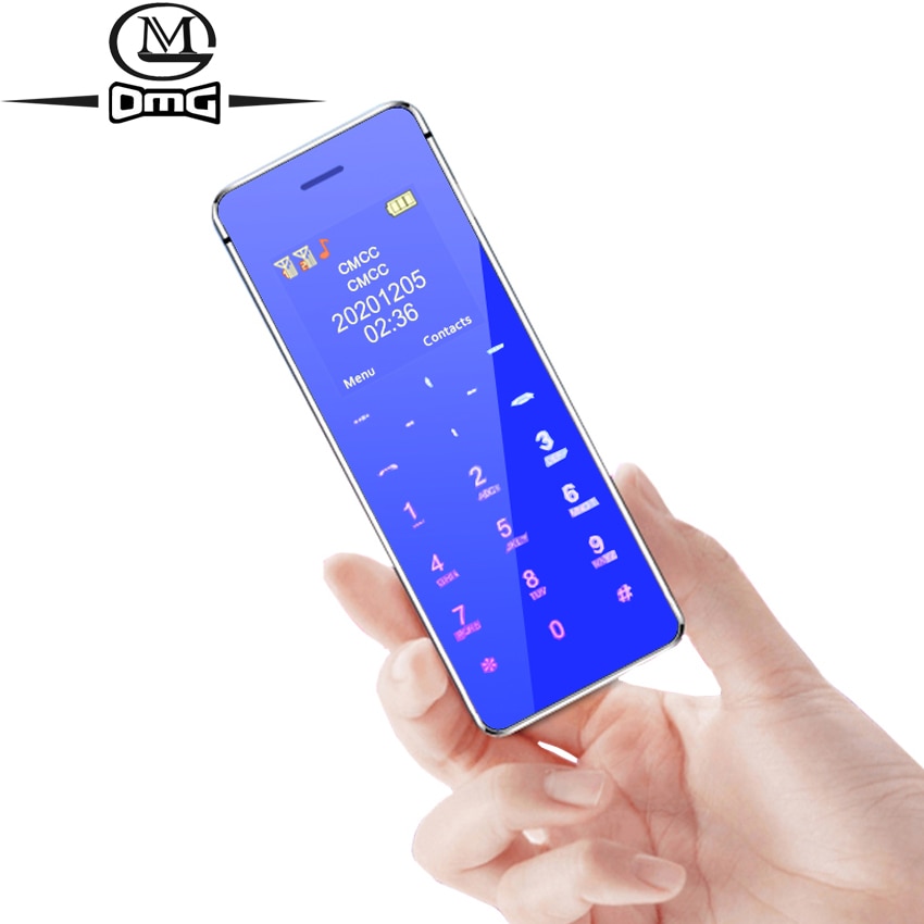 New Ultra Slim Mini Mobile Phones dual SIM Small unlocked cheap cell phone bluetooth dialer push button telephone sync phonebook