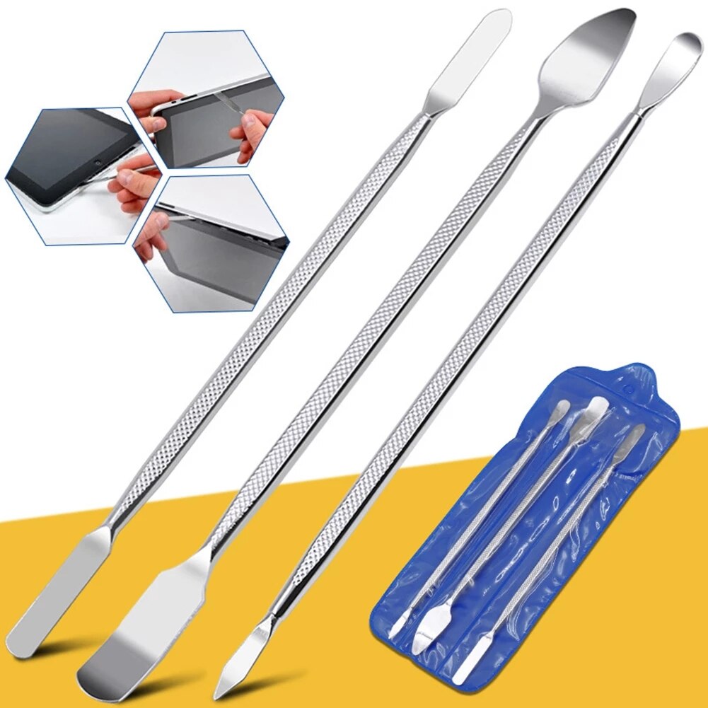 Metal Spudger Scraper Mobile Phone Repair Opening Tool Tablet PC Disassembly Rods Repairing Tools Set Hand Tool Kit