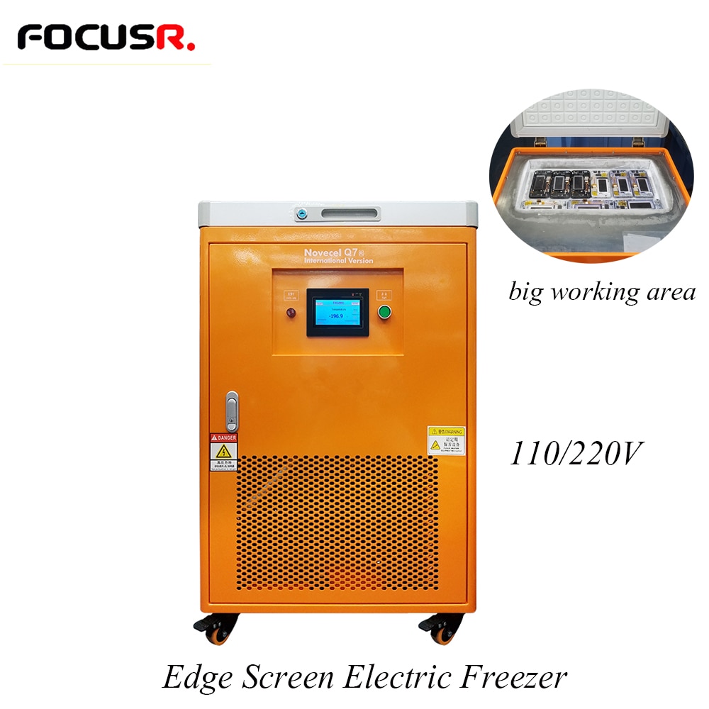 Novecel Q7Pro Freezer Ultra-low Temperature LCD Screen Outer Glass Middle Frame Freezing Screen Seperator Machines