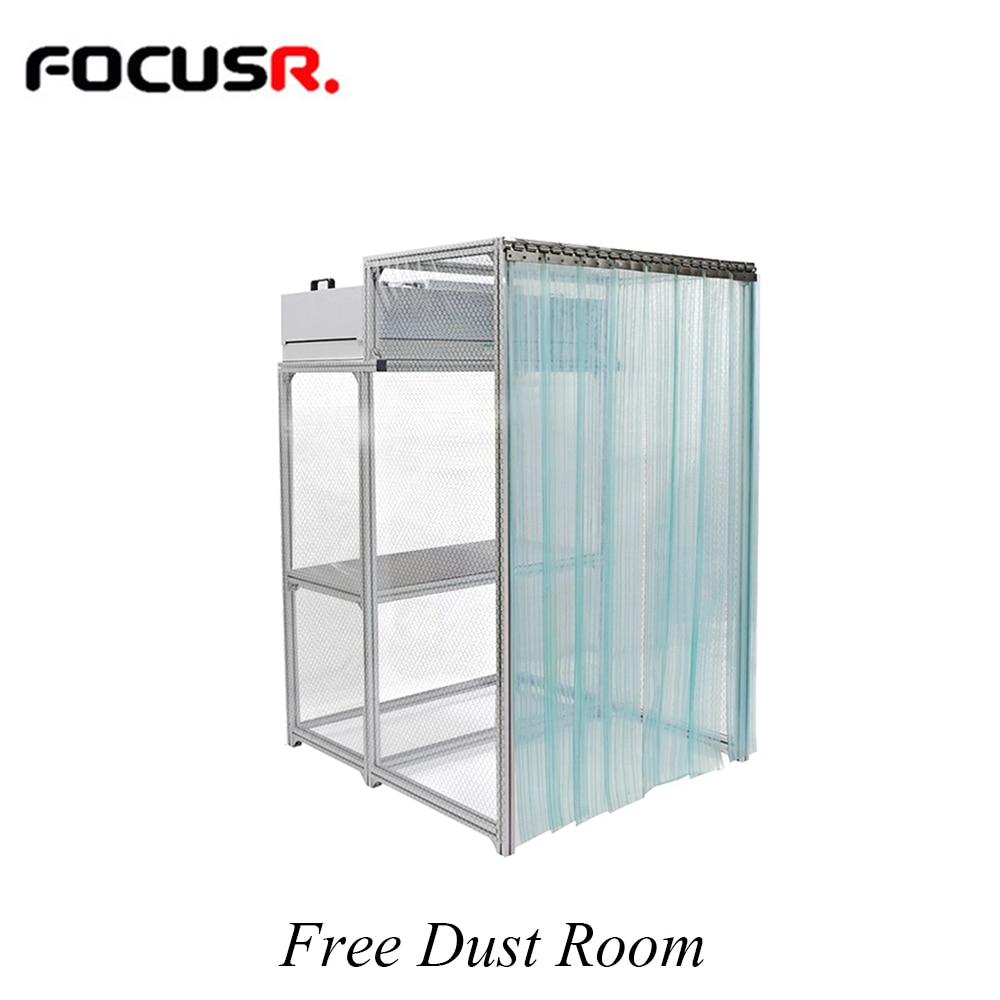 Free Dust Room With Fan Desk Cleaning Room Anti Staic Dust Free Bench For Mobile Phone LCD Repair Mobile Phone Repair Tool Sets