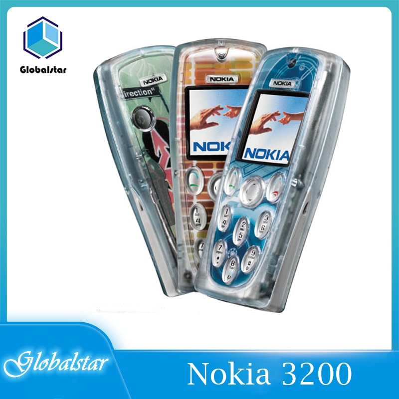 Nokia 3200 Refurbished mobile phones Nokias 3120 1.6inch 820mah battery cellphone 3.0MP Camera free shipping