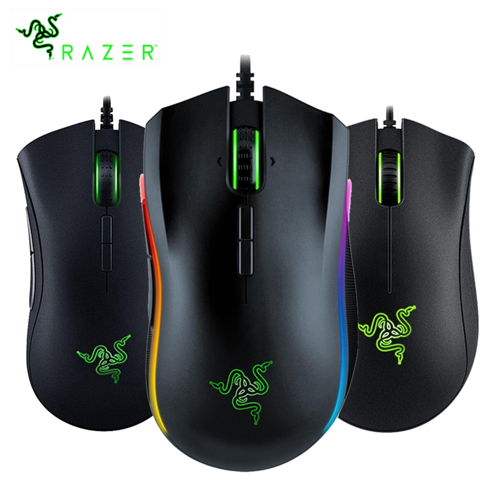 Razer Series Mamba Elite DeathAdder Elite DeathAdde Essential Tournament Edition Razer Basilisk eSports Wired Mouse