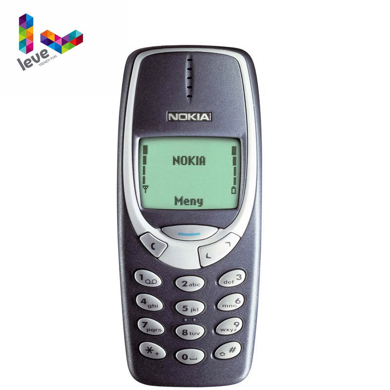 Unlocked Used Nokia 3310 Mobile Phone GSM 900/1800 Support Russian& Arabic Keyboard Multi-Language Cellphone Free Shipping