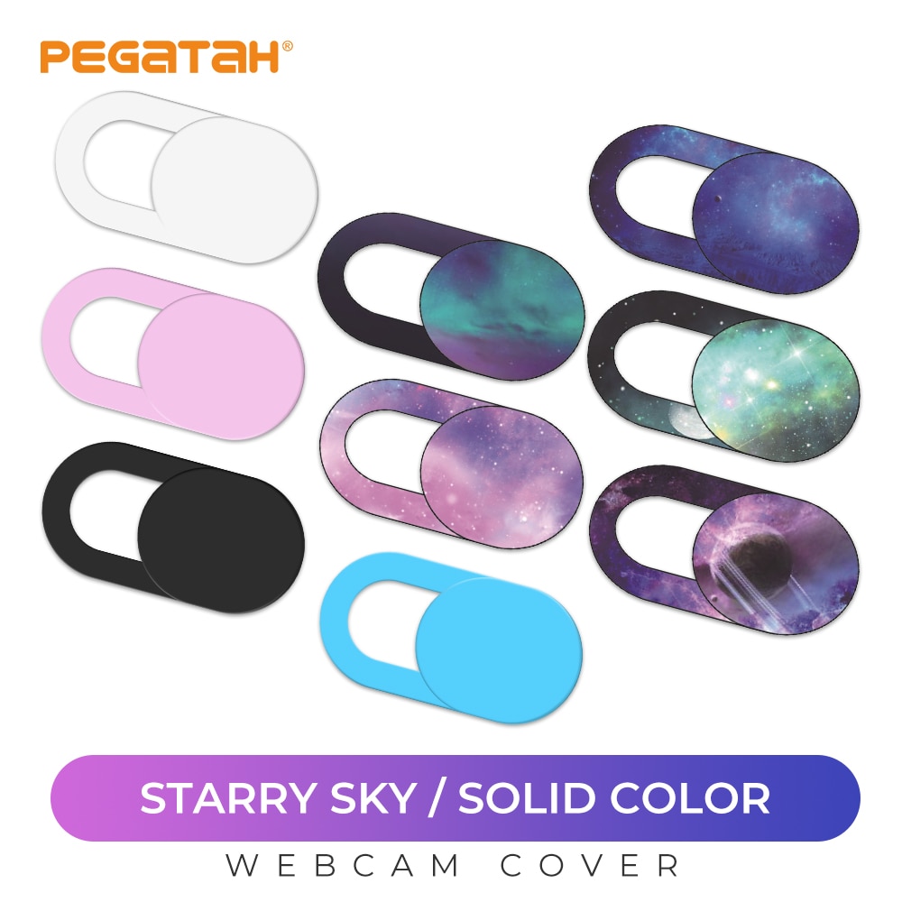 Multicolor Webcam Cover Universal Privacy Sticker Camera Cover for Laptops PC Macbook Tablet Camera Lenses Shutter Slider Covers