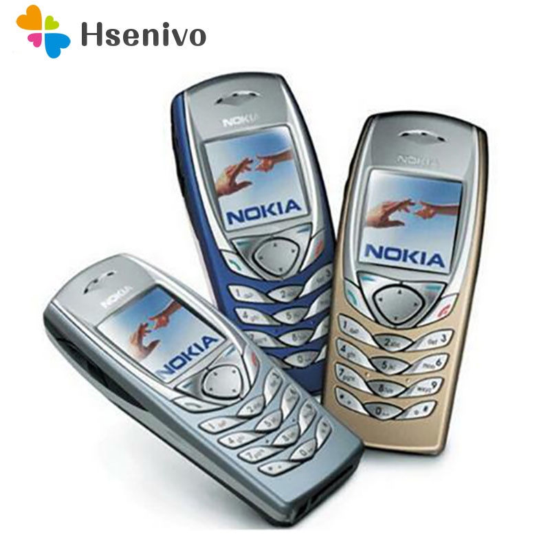 Nokia 6100 Refurbished-Original Nokia 6100 Mobile Cell Phone Unlocked GSM Triband 6100 Cellphone Cheap Phone refurbished