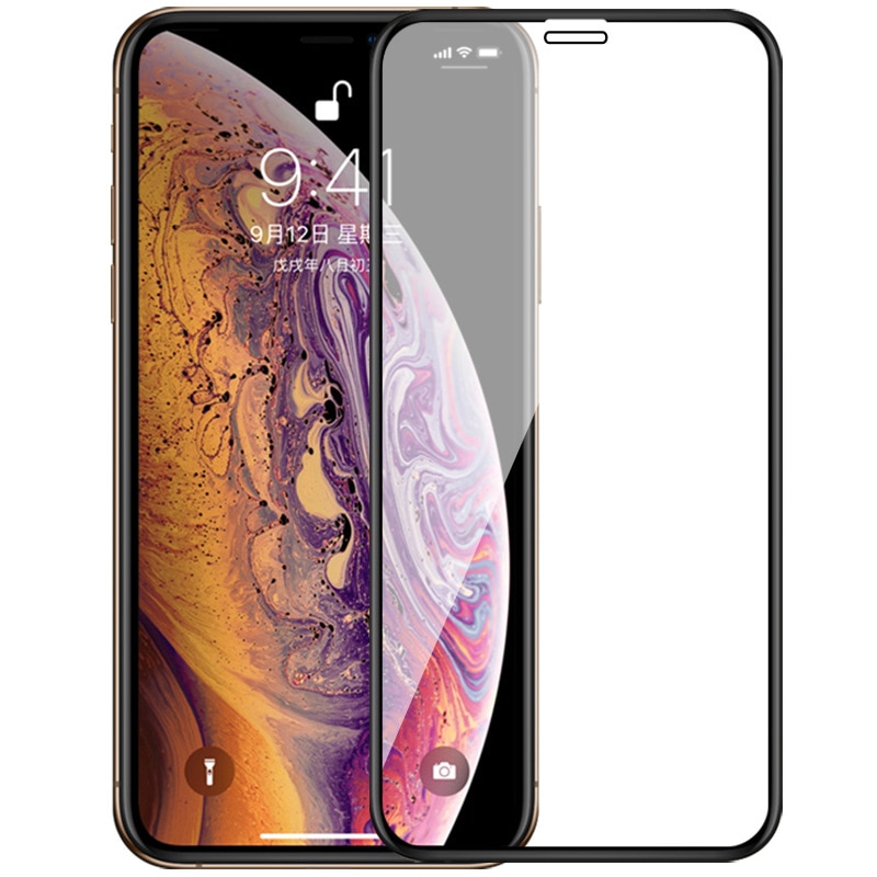 Full Cover Tempered Glass For iPhone XS Max XR X Screen Protector Film For iPhone 11 12 Pro Max 12mini 6 6s 7 8 Plus 5 5SE 2020