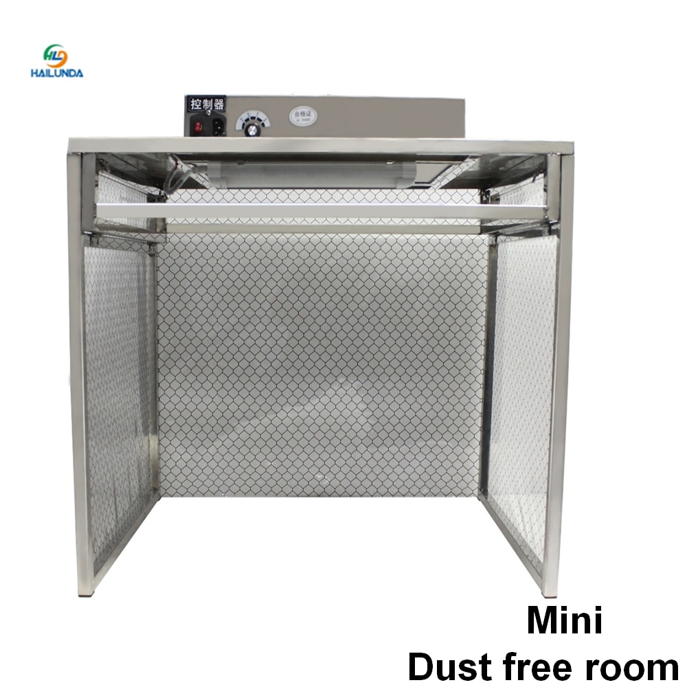 Folding Free Installation Dust Free Room Workshop Laminar Flow Hood Bench Air Flow Clean Workstation Phone Repair Equipment