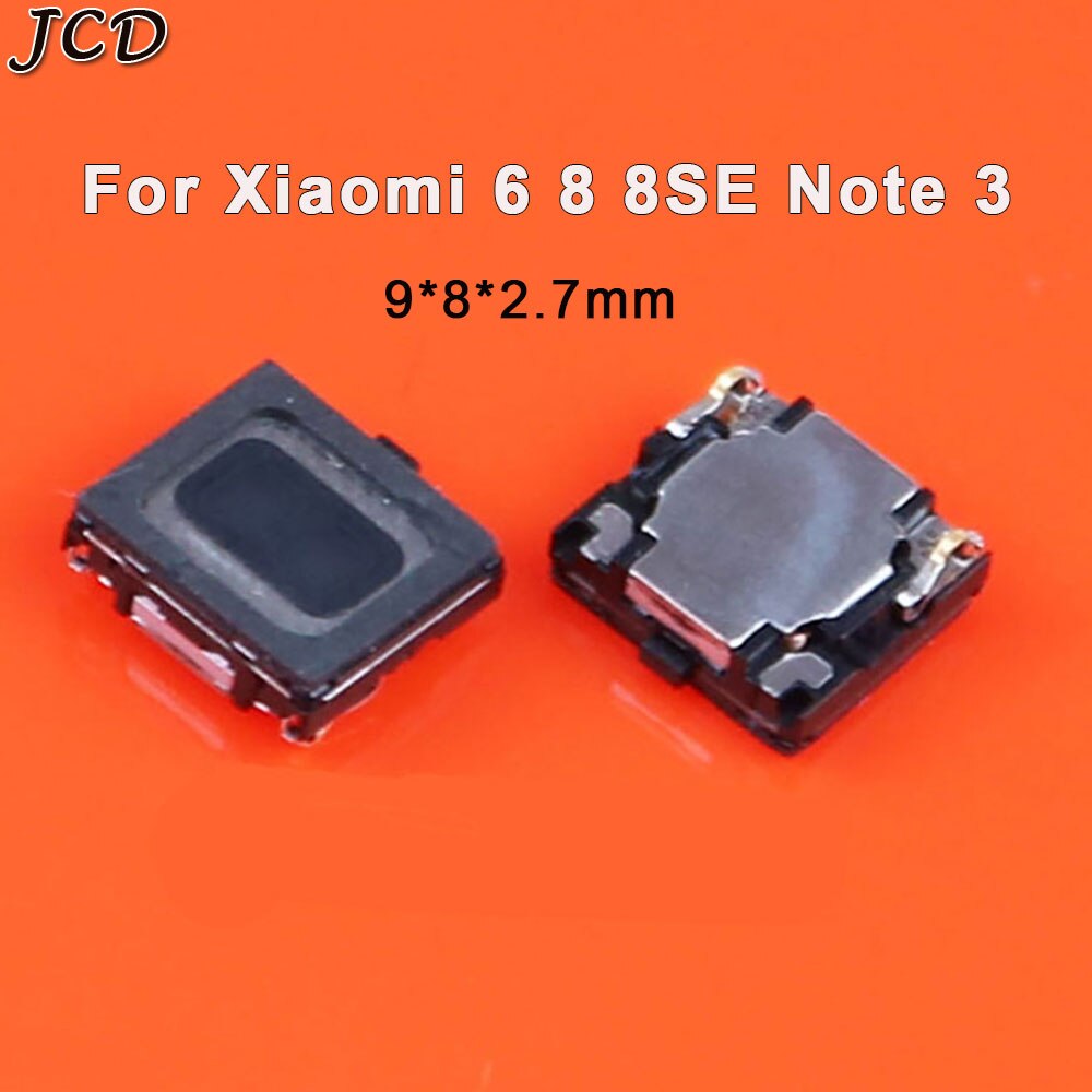 JCD For Xiaomi 6 8 8SE Mi6 M6 Mi8 Note 3 Earpiece Speaker Receieve Flex Cable Earpiece Cell Phone Module Repair Spare Parts