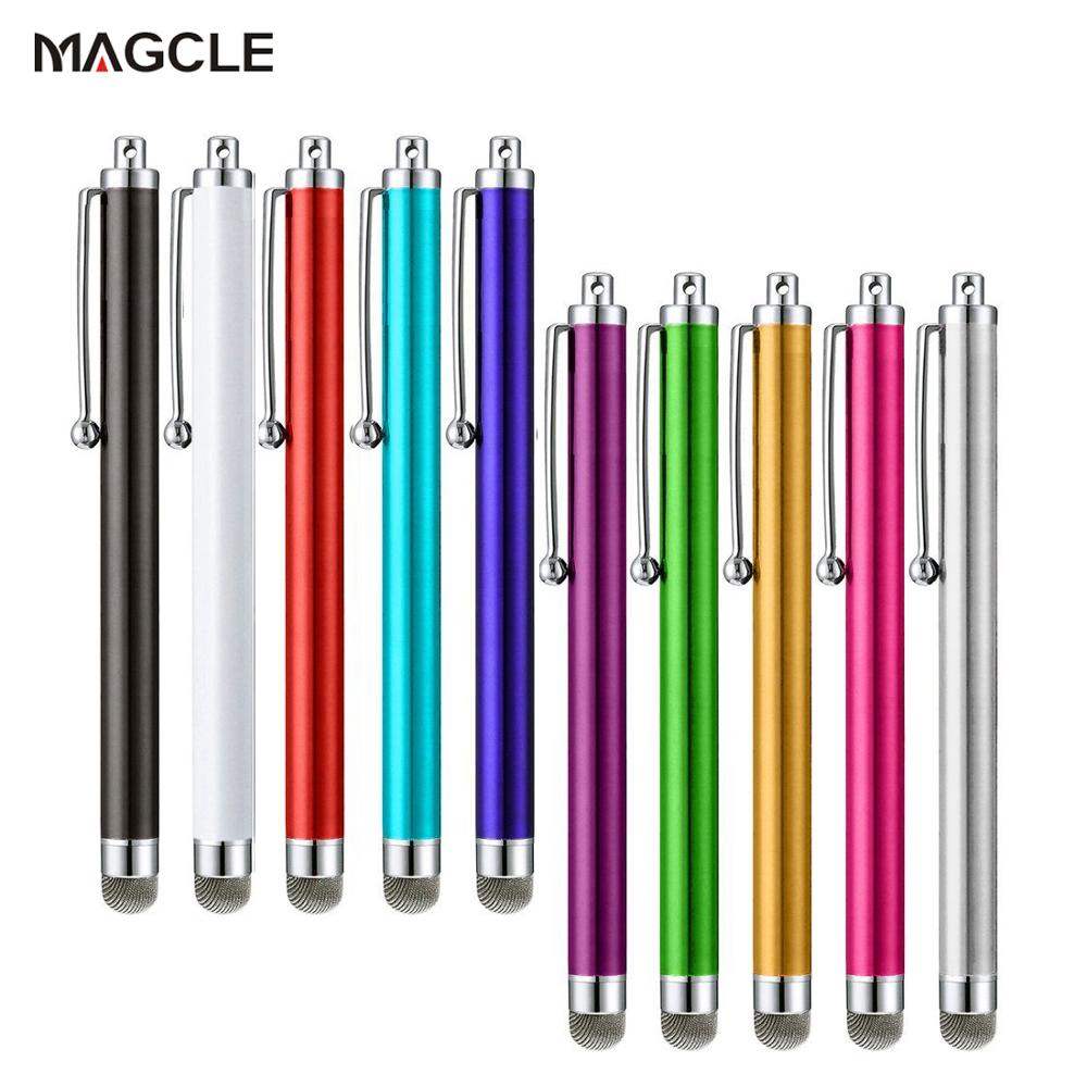 Universal Metal Touch Screen Pen Mesh Fiber Stylus Pens Capacitive Pencil for All Capacitive Screen smartphone Tablet drop ship