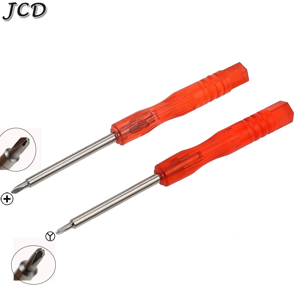 JCD Tri-Wing Screwdriver Screw Driver for GBC GBA SP for GBM Wii for 3DS XL For Nintend DS Lite for NDSL for NDSi Repair Tool