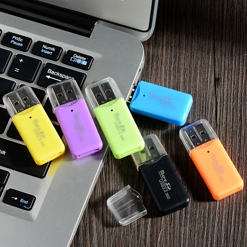 2020 New Mini Portable Usb 3.0 Multi Smart Memory Card Reader Adapter Card TF 2.0 Reader For Micro SD/TF Microsd Computer Laptop
